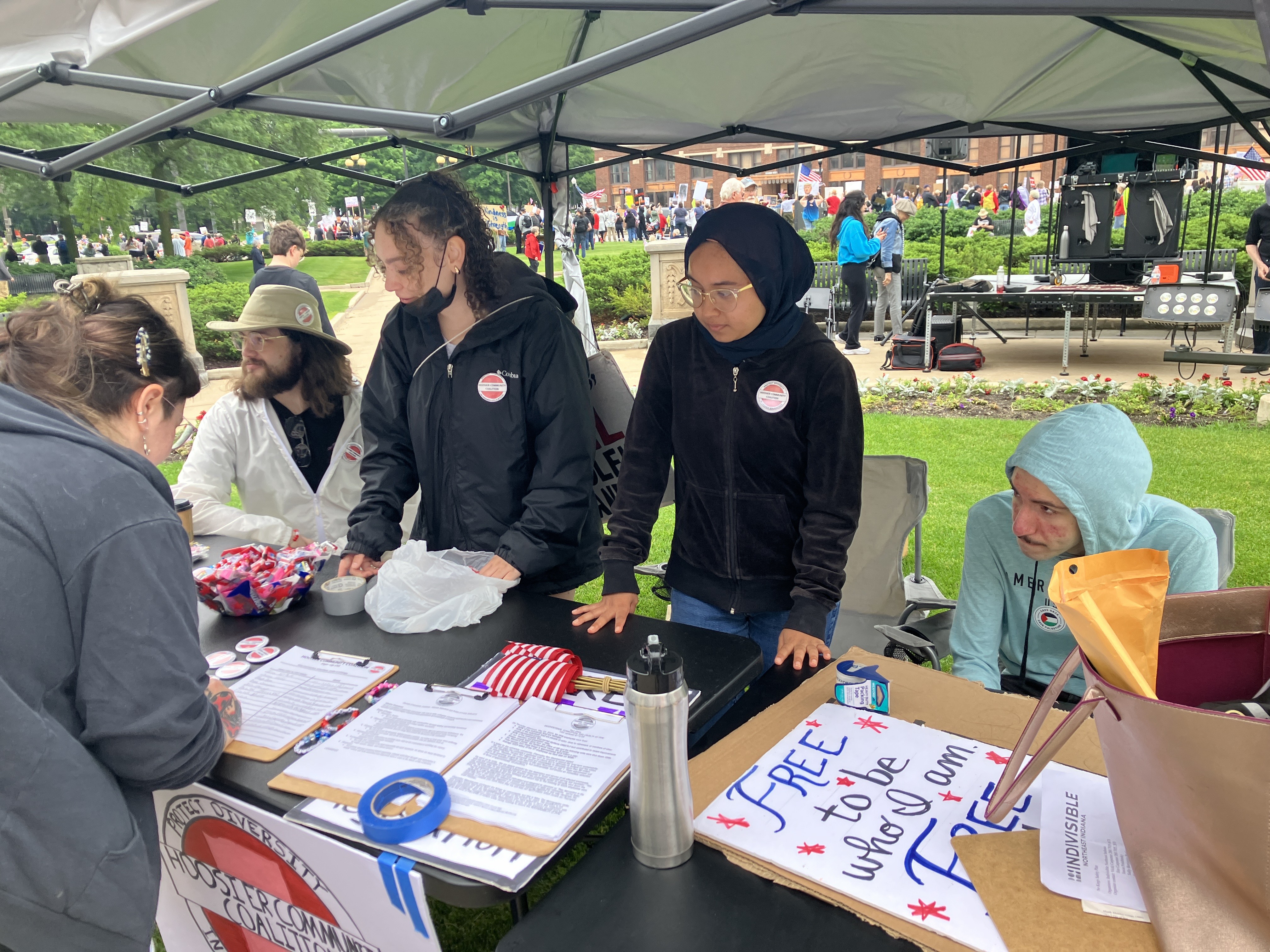 Voter registration drive